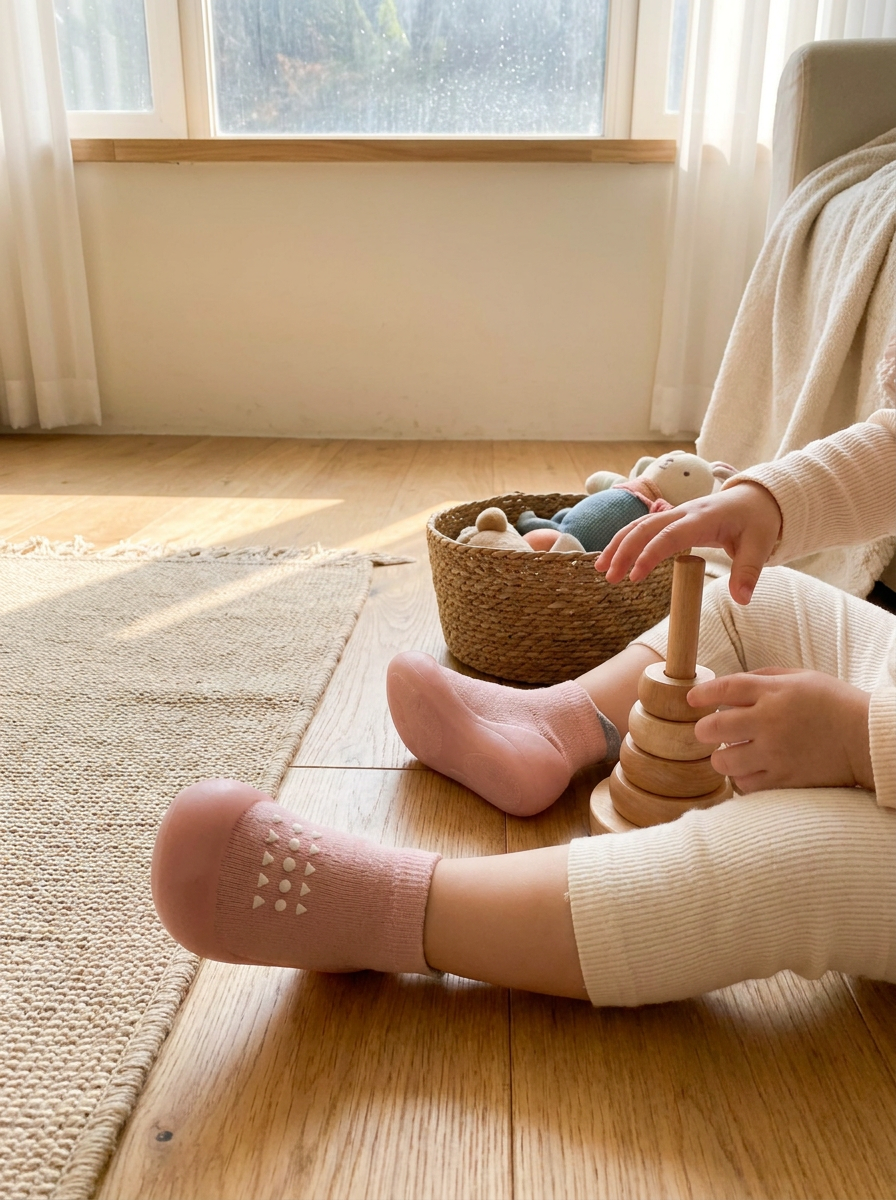 LittleSteps™ – Baby First Walker Sock Shoes